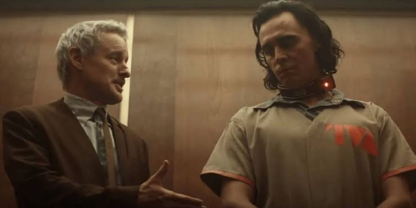 Loki and Mobius in scene from pilot episode 