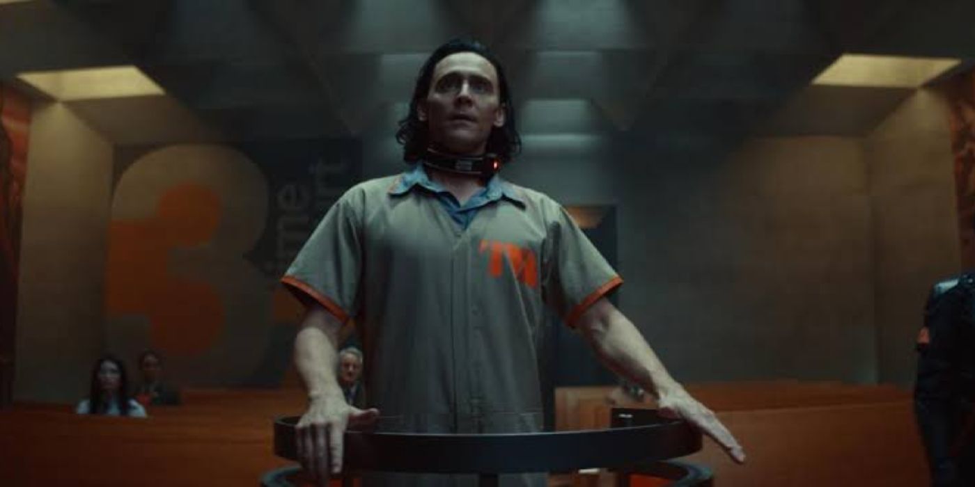 Hiddleston as Loki in scene from Loki