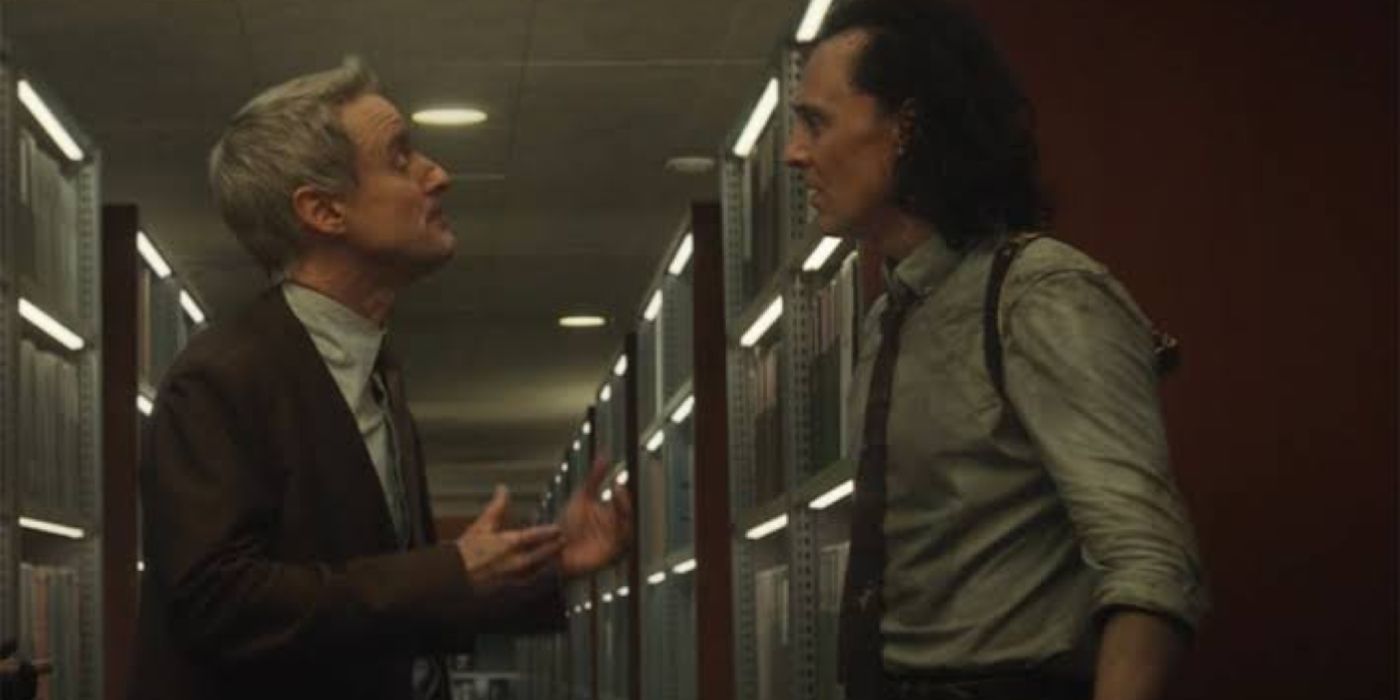 Hiddleston and Wilson in Loki 