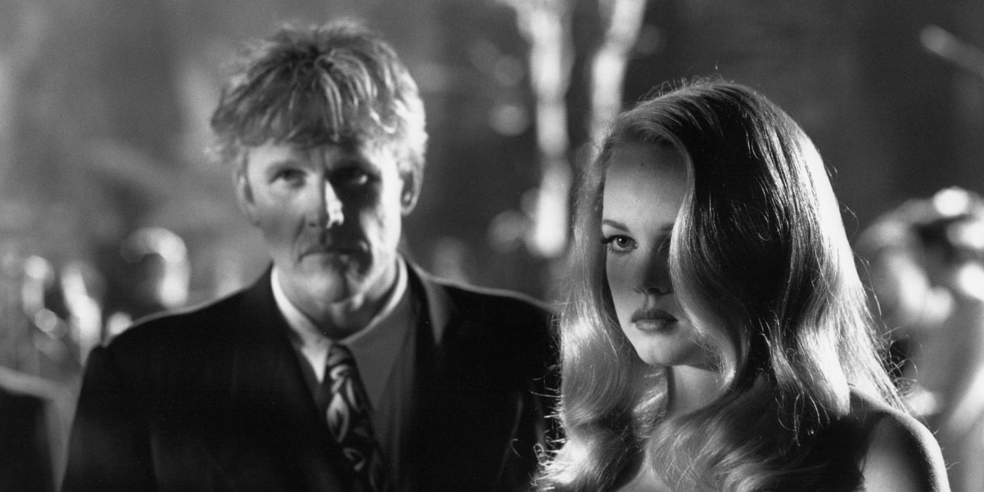 Busey and Graham in a still from Fallen Angels