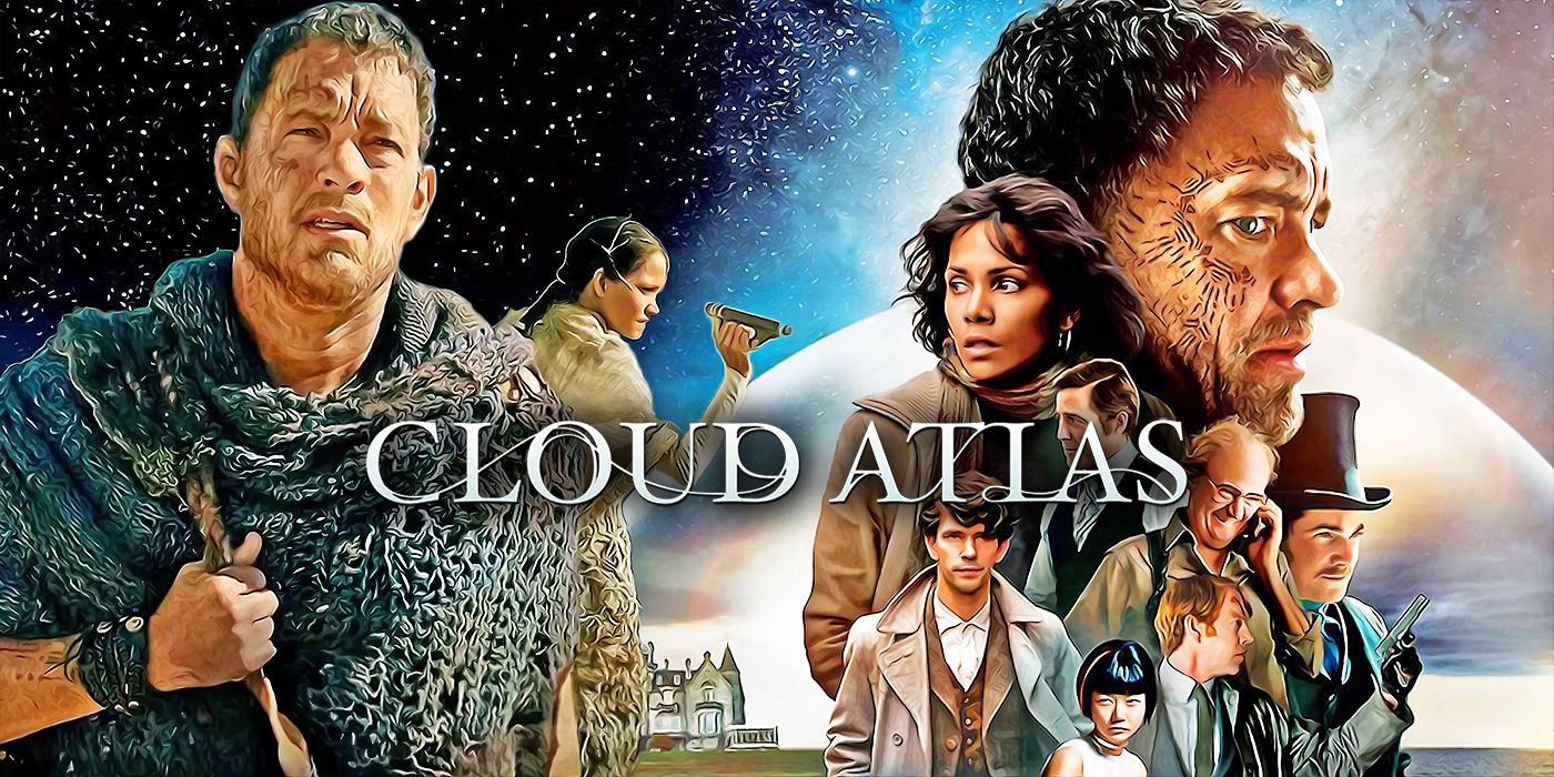 An edited image of Cloud Atlas