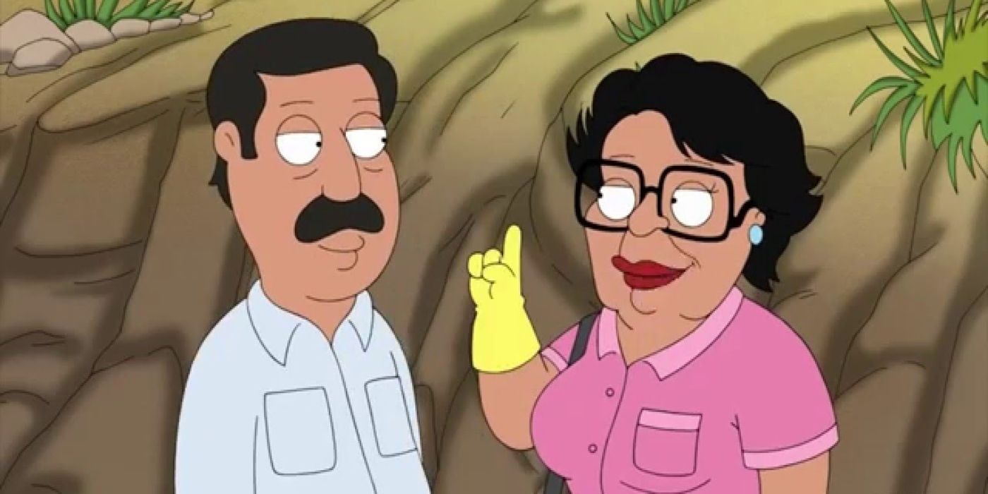 Consuela visits her husband on Family Guy