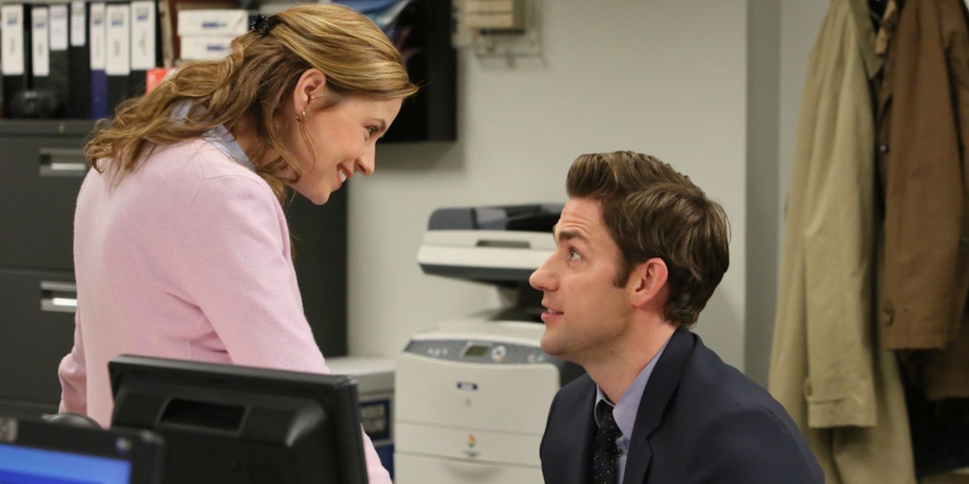 Jim and Pam from The Office