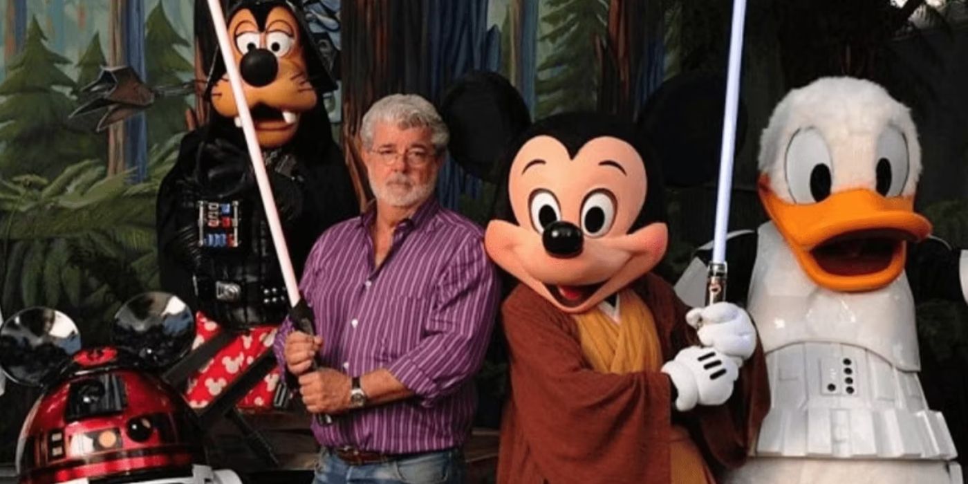Disney Stars with George Lucas