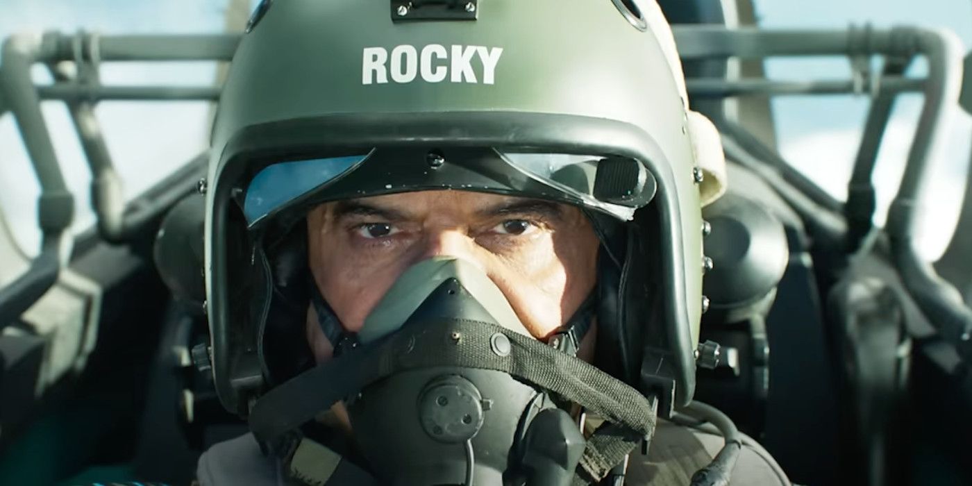 Anil Kapoor flying a plane dressed in aviator gear in Fighter 2024