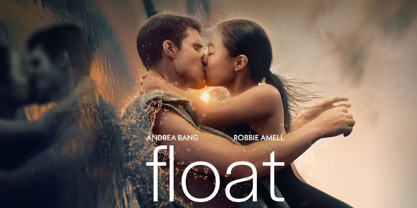 Robbie Amell and Andrea Bang in the movie Float from Lionsgate