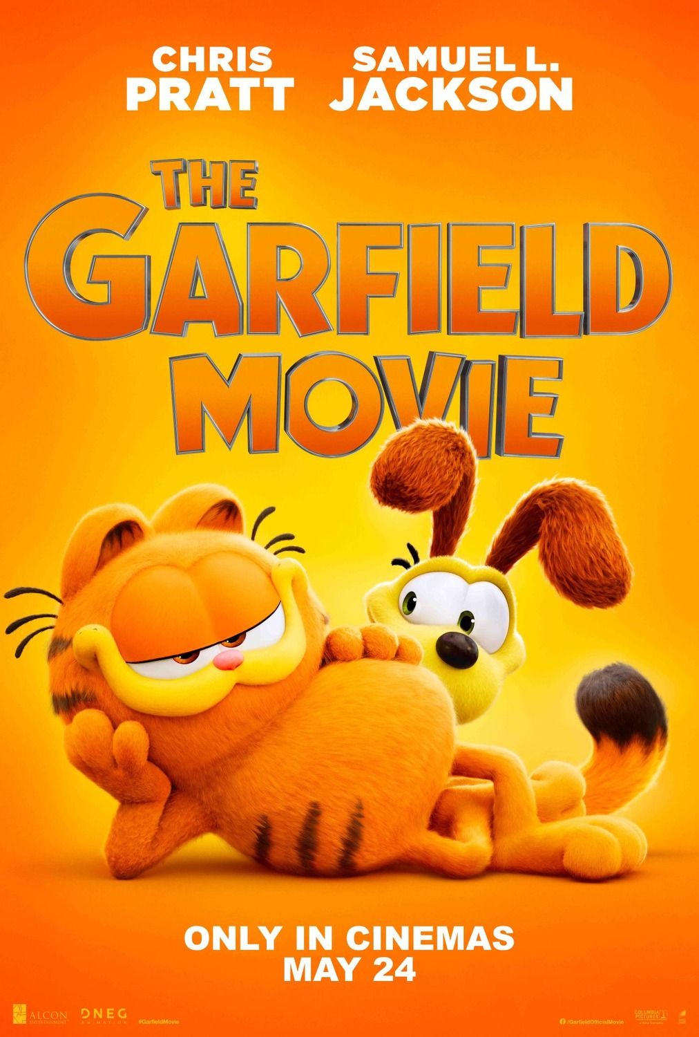 Chris Pratt Feels ‘Blessed’ for Garfield, Following Bill Murray