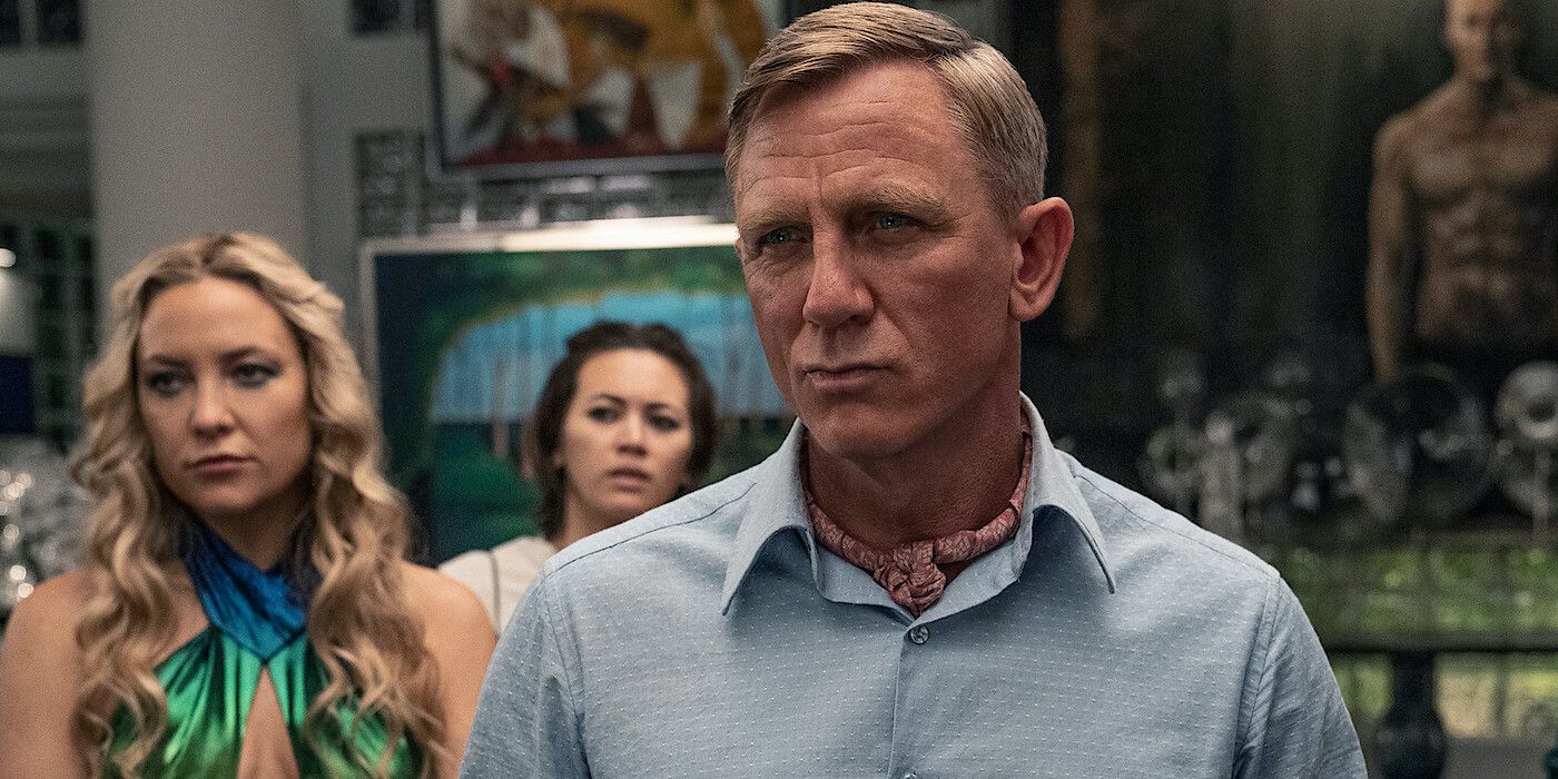 Glass Onion: A Knives Out Mystery Daniel Craig as Benoit Blanc takes control of the room