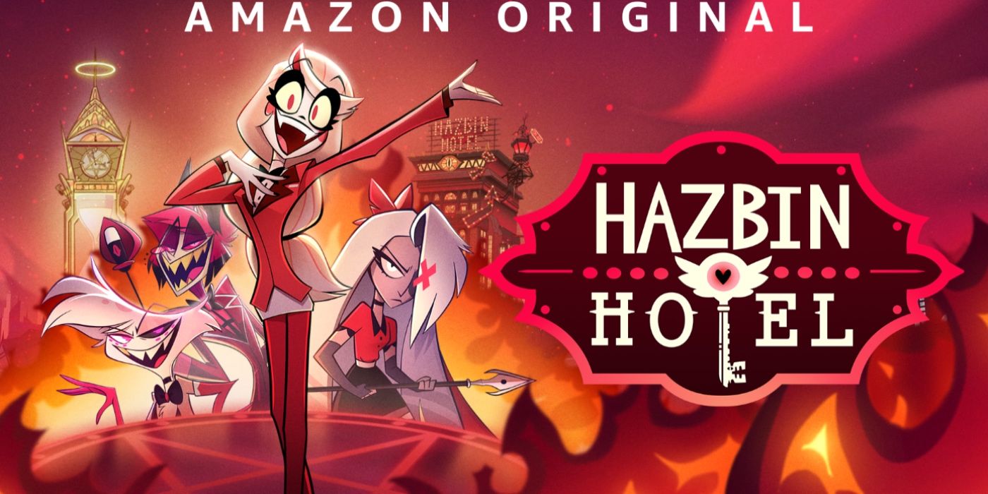 Hazbin Hotel promo image featuring the main characters
