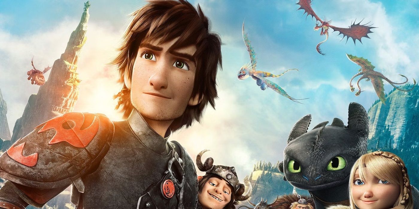 How to Train Your Dragon characters including Hiccup