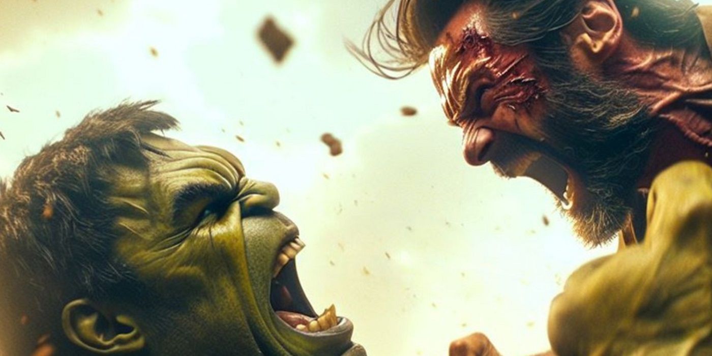 Hugh Jackman's Wolverine and Mark Ruffalo's Hulk Get Brutal with Each Other