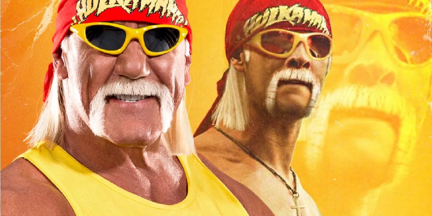 Hulk Hogan superimposed over fan art of Chris Hemsworth as Hulk Hogan
