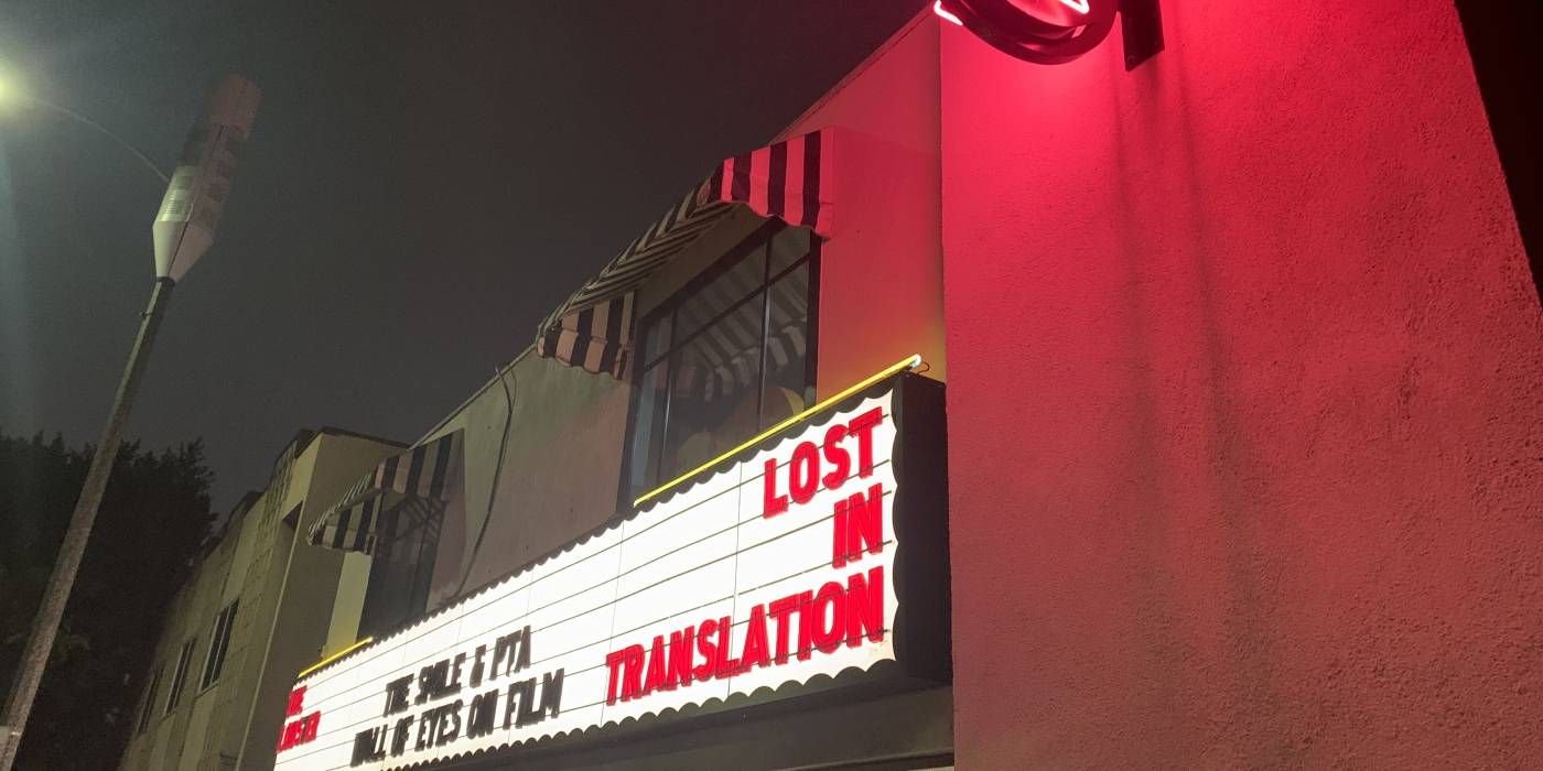 Brain Dead Studios promoting Lost in Translation screening (2024)