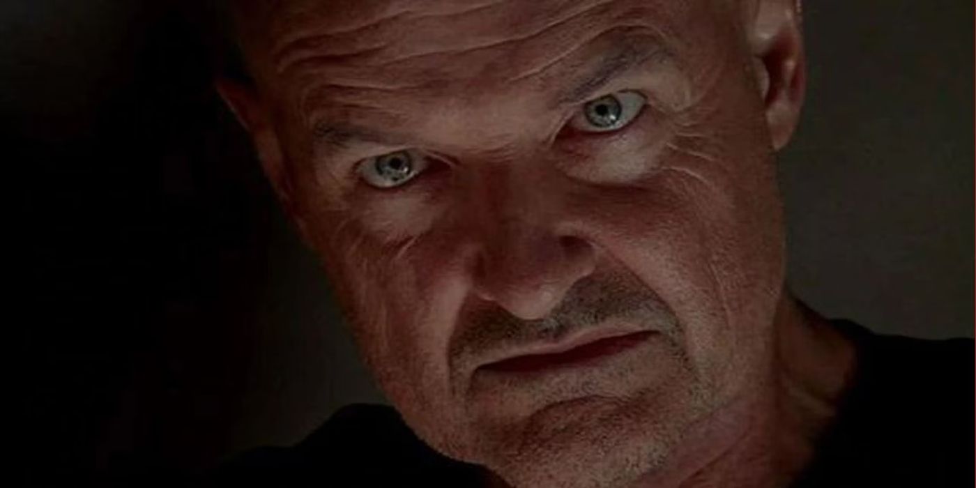 Close de Terry O'Quinn como John Locke em Lost