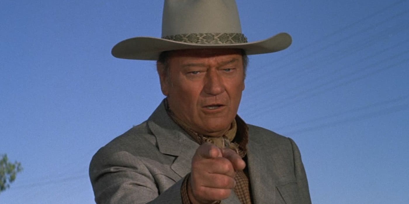 John Wayne as Jacob McCandles in Big Jake