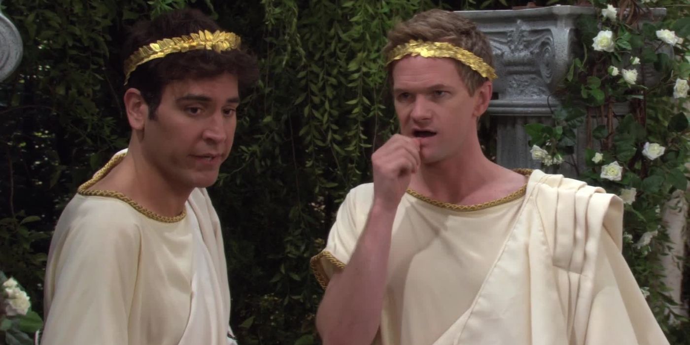 Josh Radnor and Neil Patrick Harris as Ted and Barney in How I Met Your Mother Valentine's Day episode