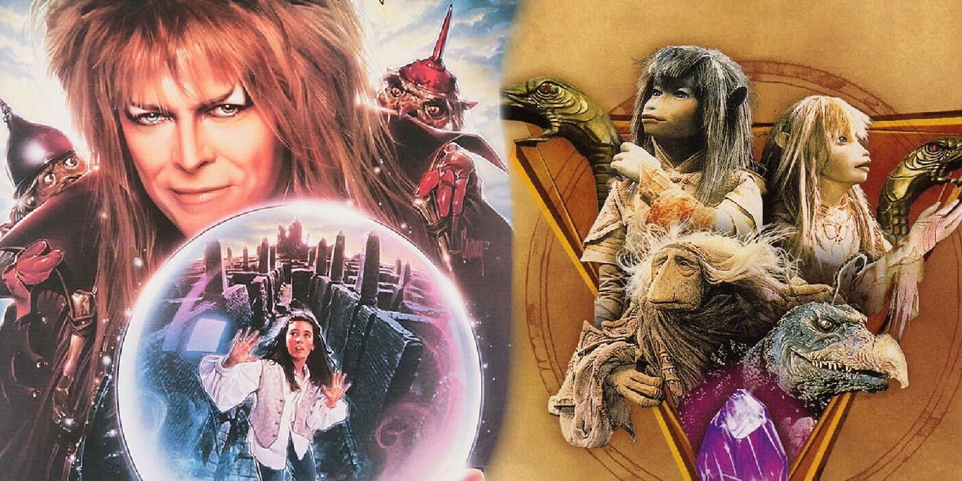 Posters for Jim Henson's Labyrinth and The Dark Crystal