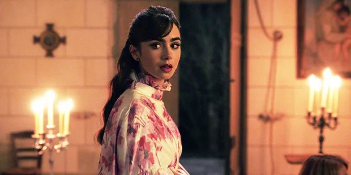 Lilly Collins as Emily in Emily in Paris