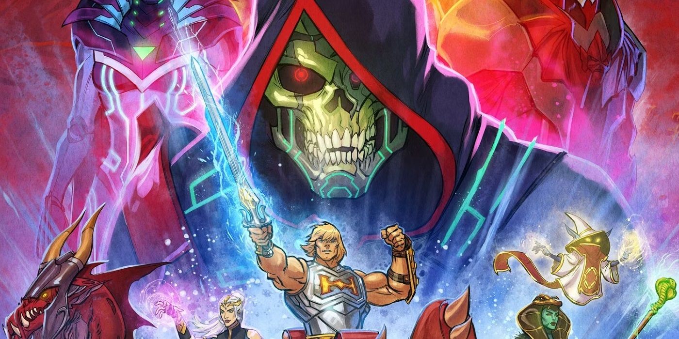 Masters of the Universe Revolution Poster cropped to show main characters