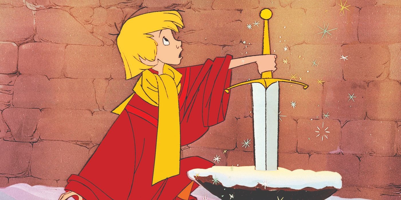 Rickie Sorensen as Arthur in The Sword in the Stone