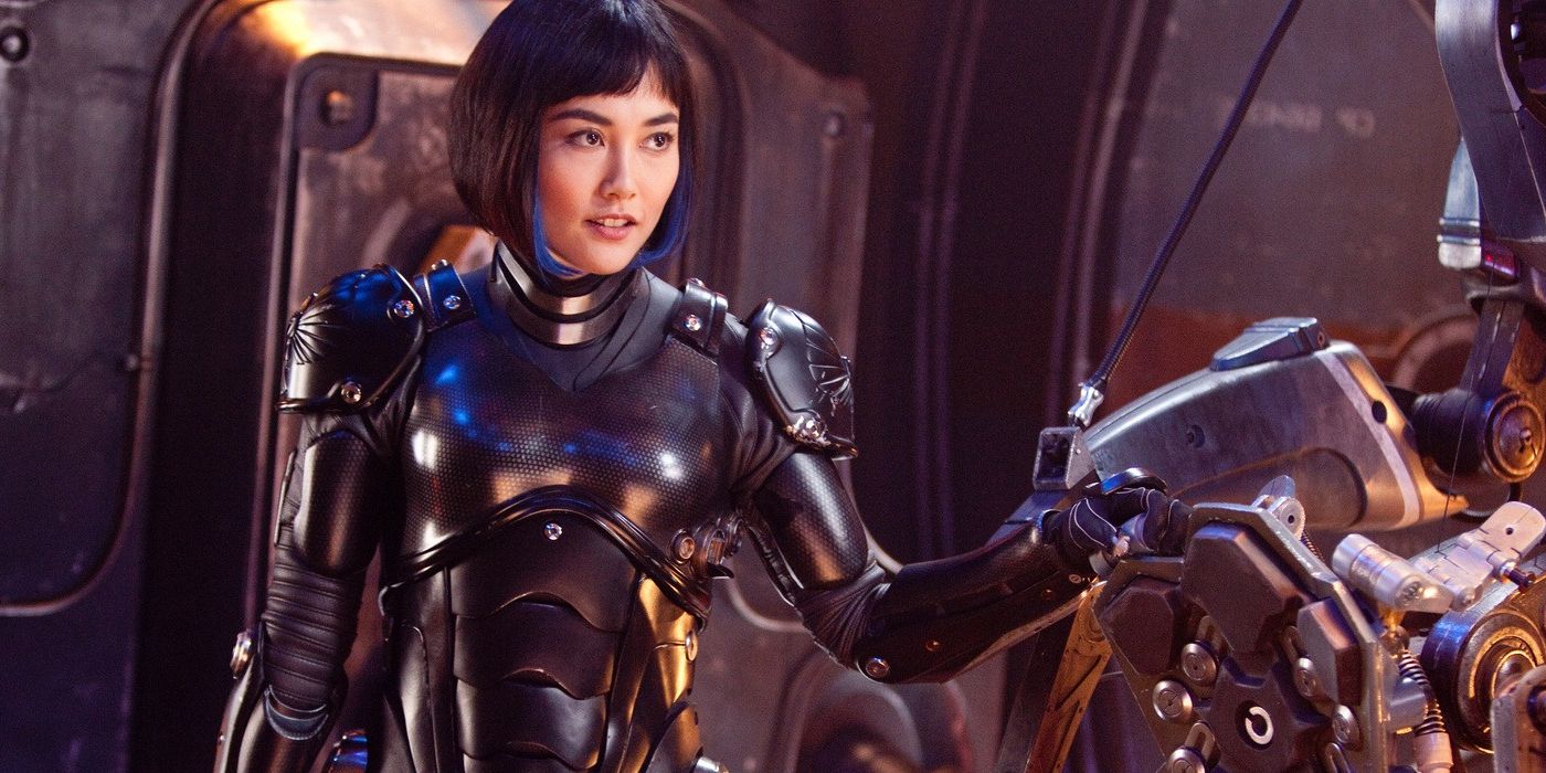 Rinko Kikuchi as Mako Mori in Pacific Rim