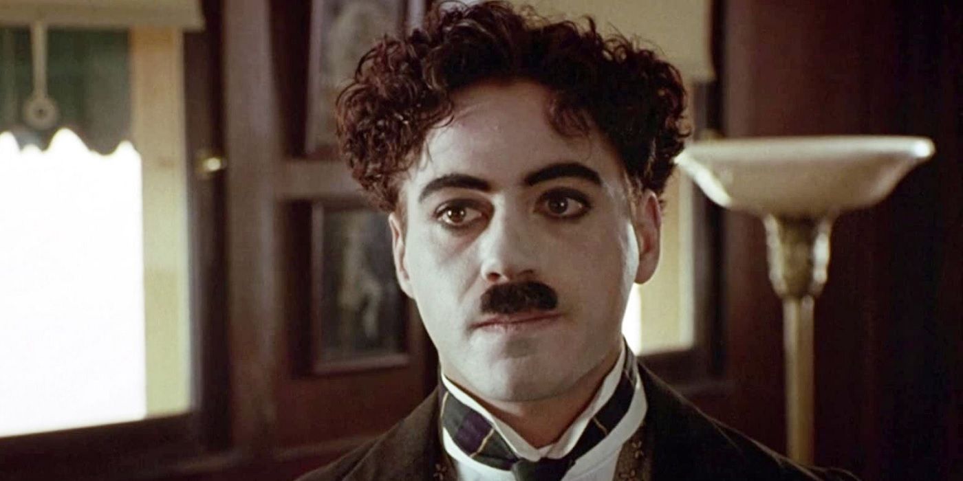 Robert Downey Jr stars as Charlie Chaplin