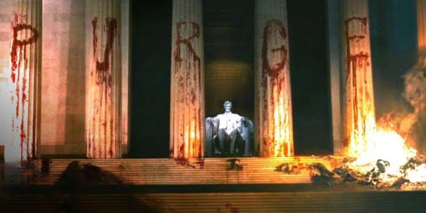 Still of The Lincoln Memorial in The Purge: Election Year