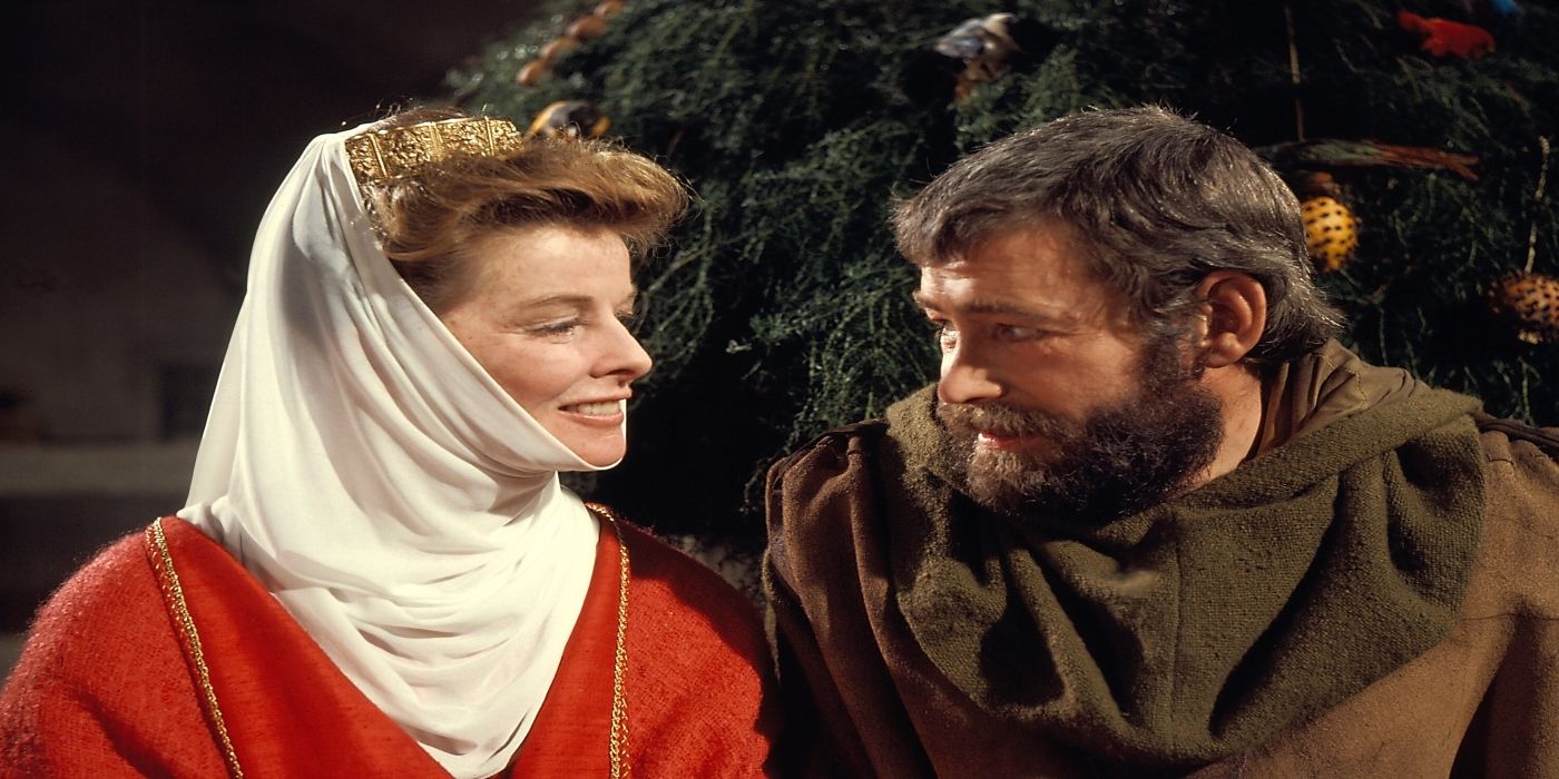 Peter O'Toole and Katharine Hepburn in The Lion in Winter (1968)