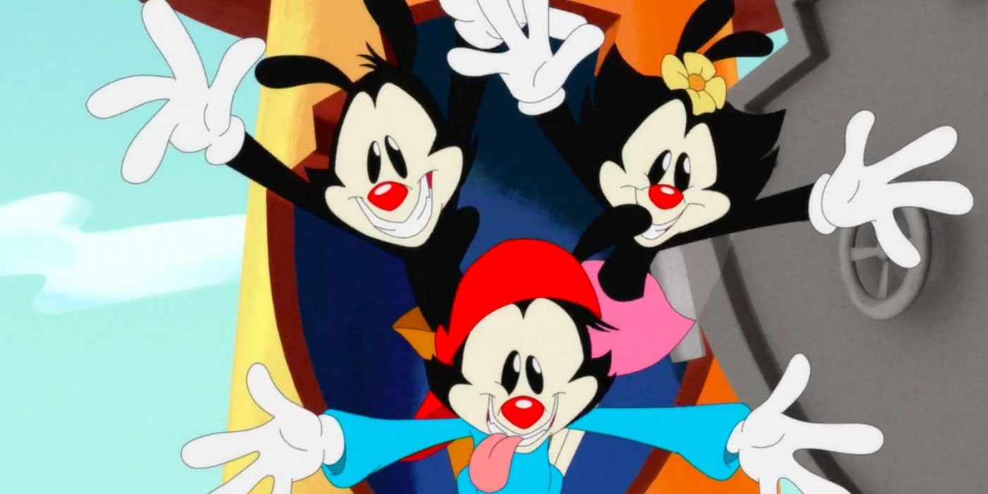 The Warner Brothers And The Warner Sister Dot From Animaniacs