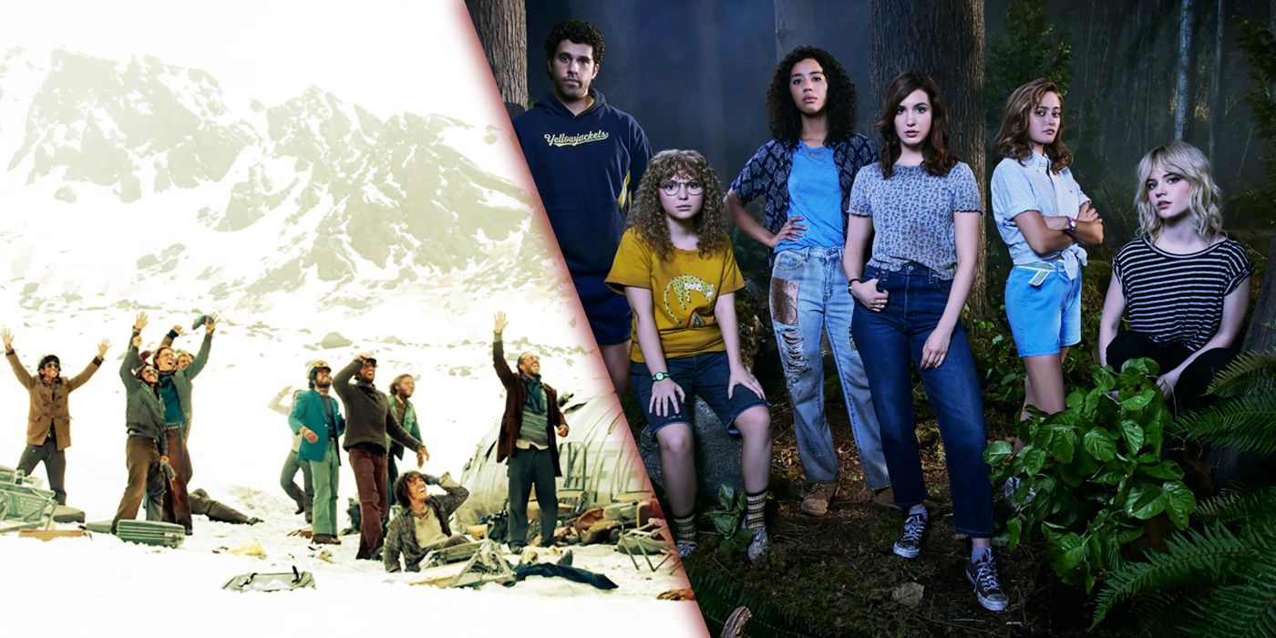Yellowjackets cast: Sophie Nelisse, Jasmin Savoy Brown, Sophie Thatcher, Samantha Hanratty and Society of the Snow