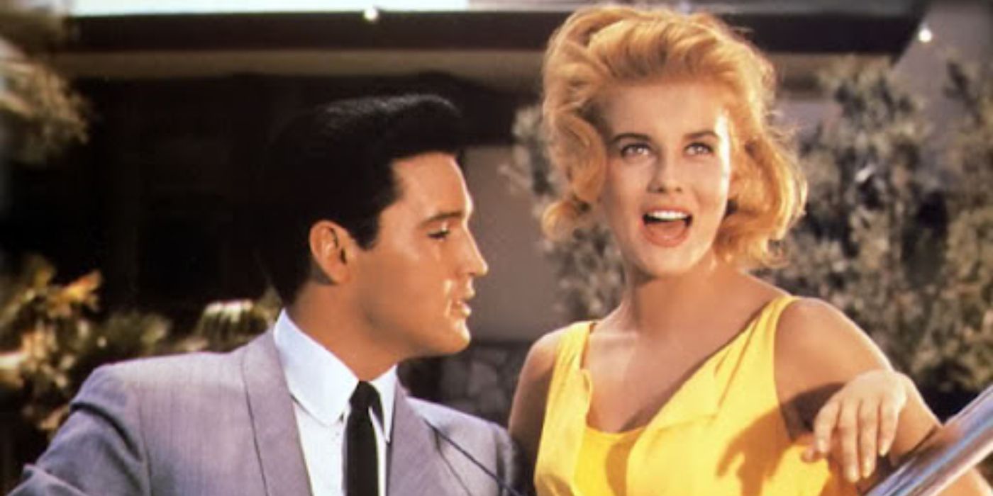 Elvis Presley and Ann-Margret in 