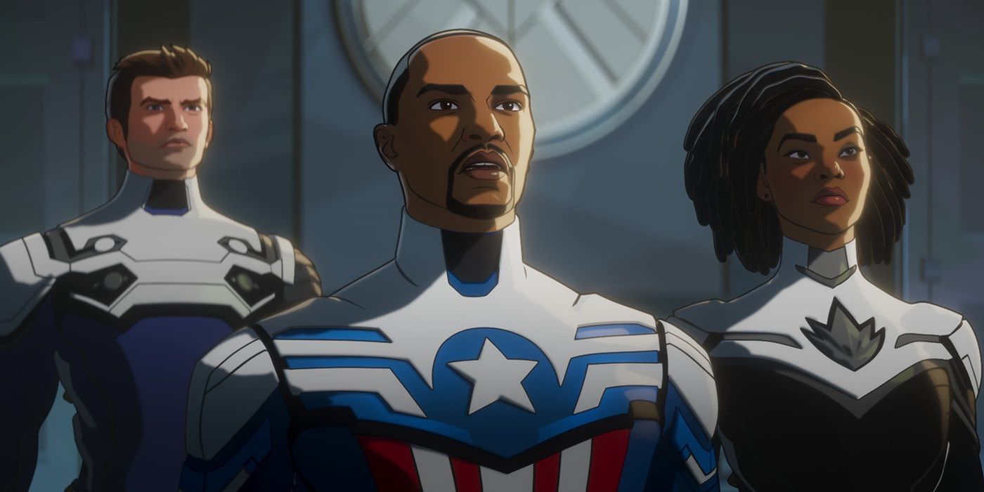 New image of Captain America and  Monica Rambeau in What If...?
