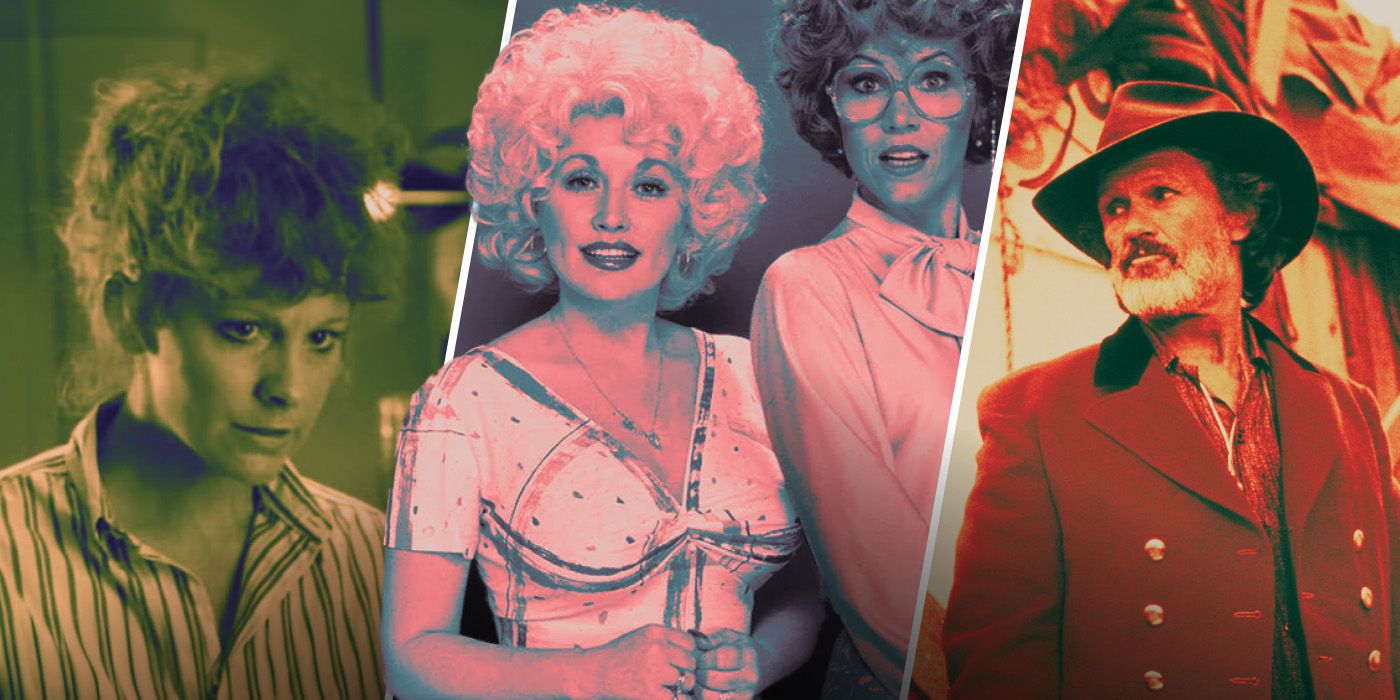 An edited image of Reba McEntire, Dolly Parton, and Kris Kristofferson