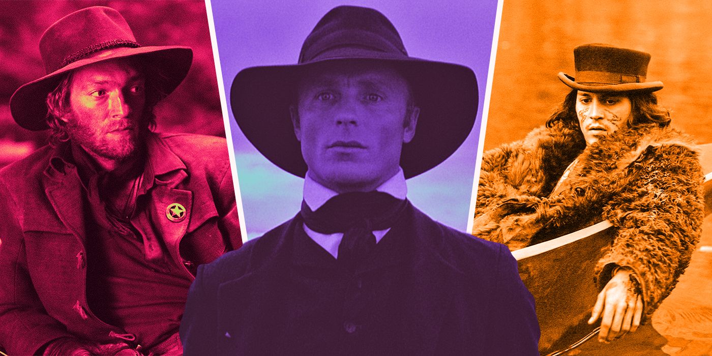 A custom image of three acid western movies