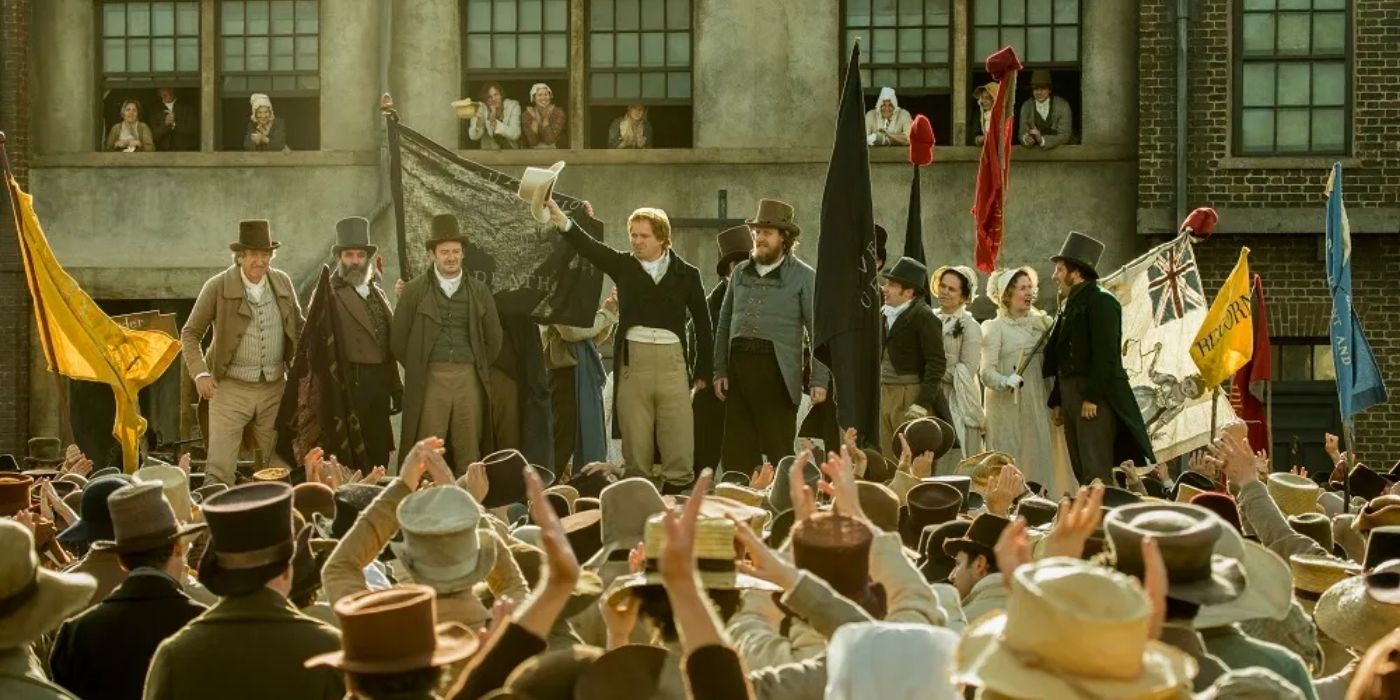 A scene from Peterloo