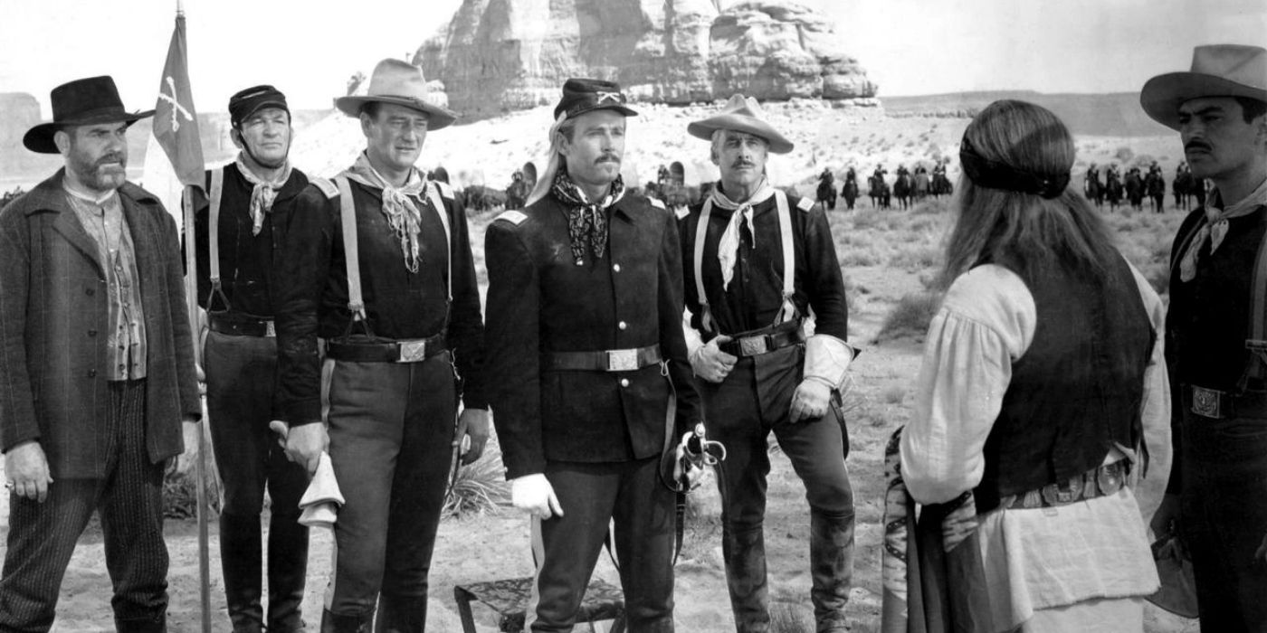 A scene from Fort Apache