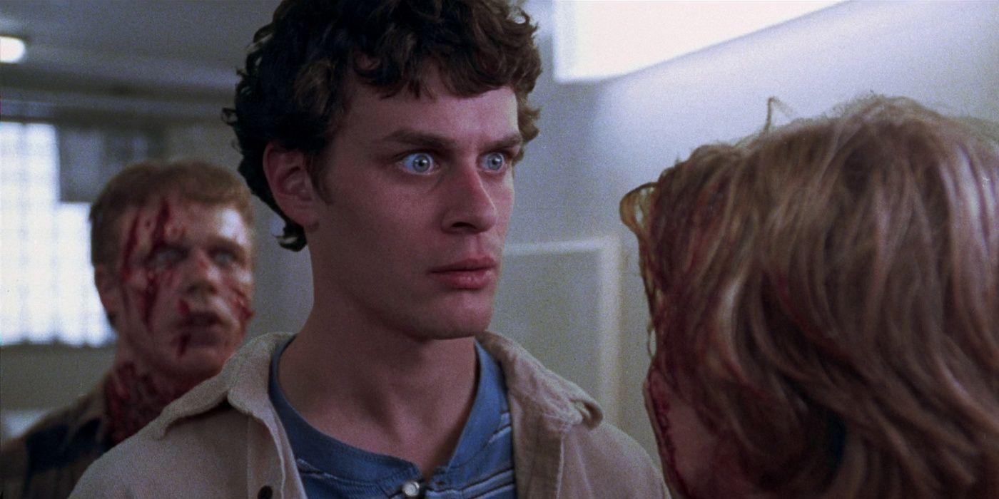 Vince Vieluf (left), Tom Everett Scott (middle) and Julie Bowen (right) in An American Werewolf in Paris.