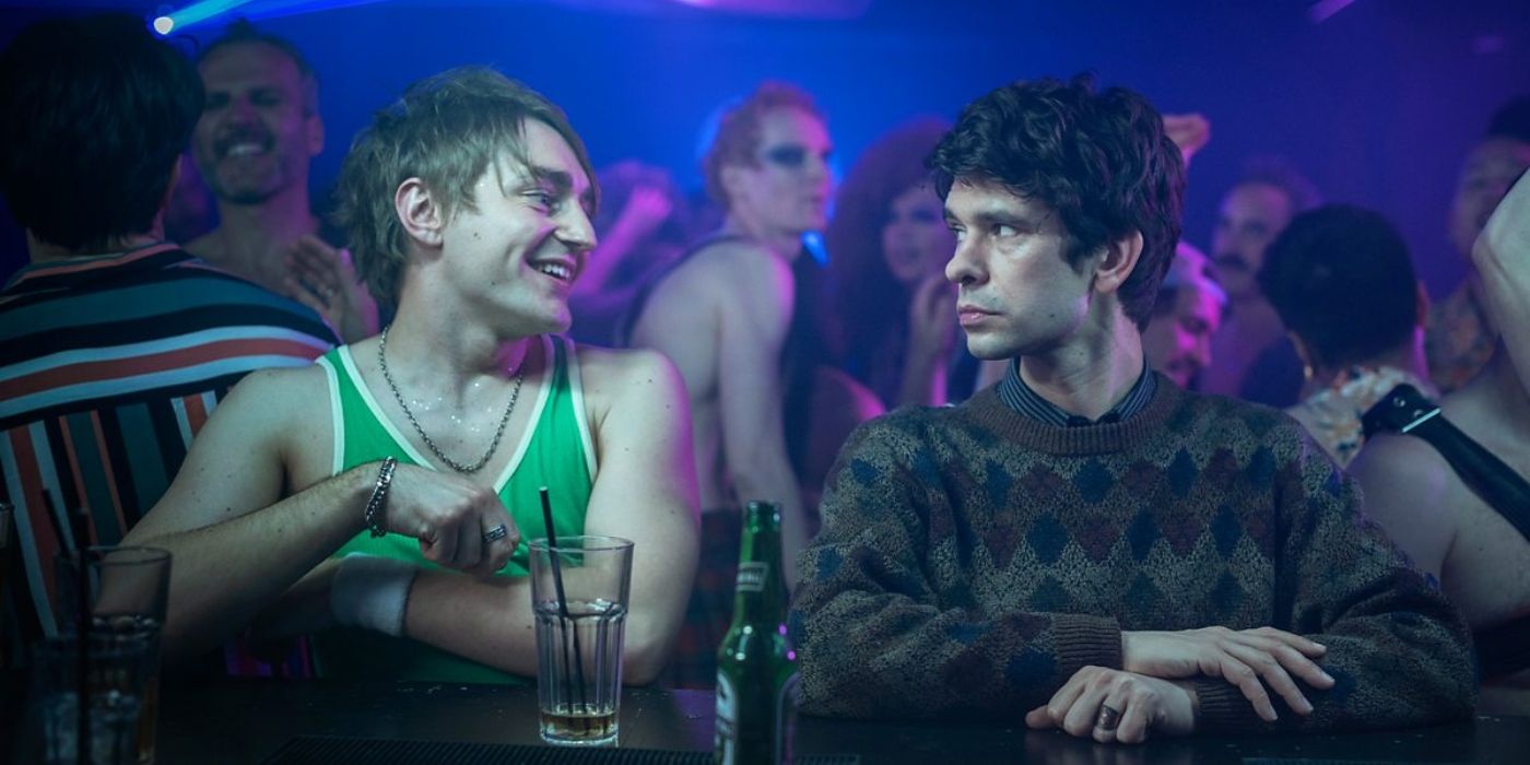 Ben Whishaw as Adam at a club in This Is Going to Hurt