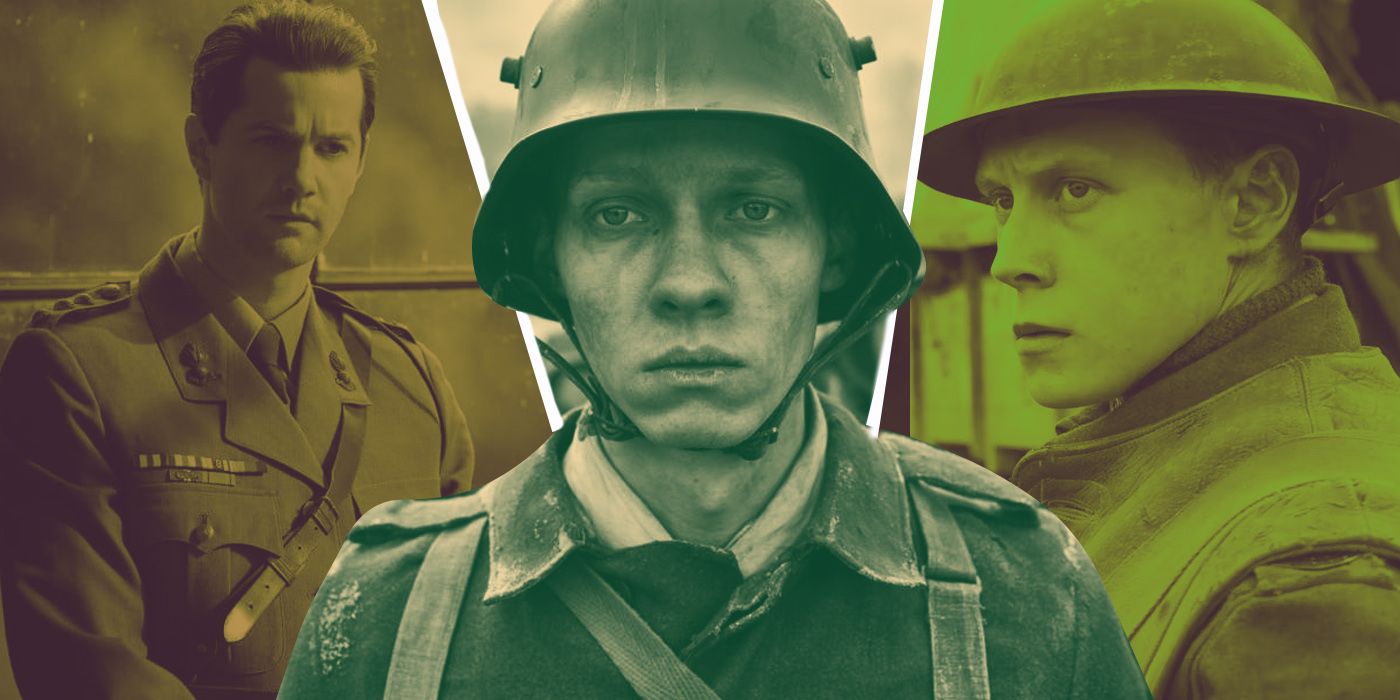 Best British Movies About World War II including Dunkirk and Overlord in green