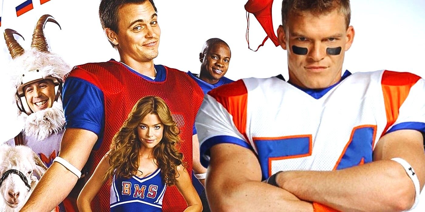 Alan Ritchson and the cast of Blue Mountain State.