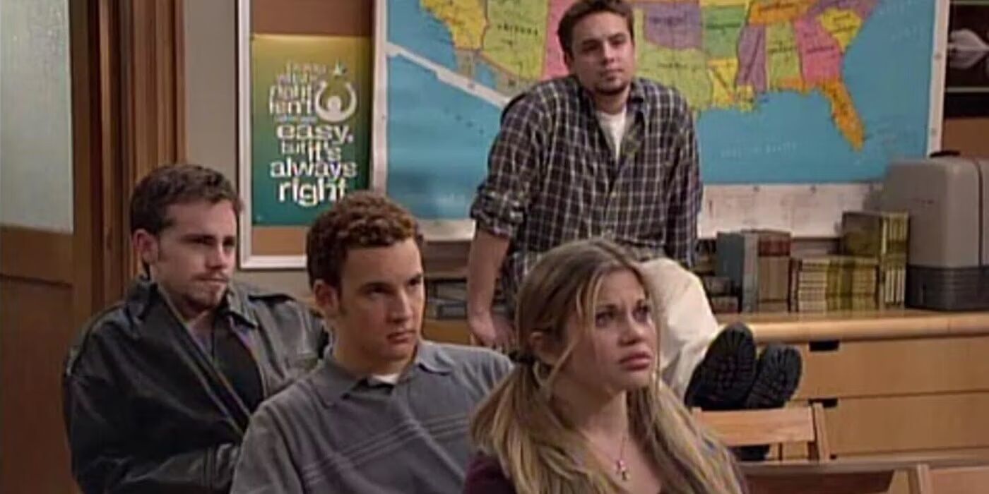 Boy Meets World': Will Friedle, Rider Strong on guest star Brian Peck