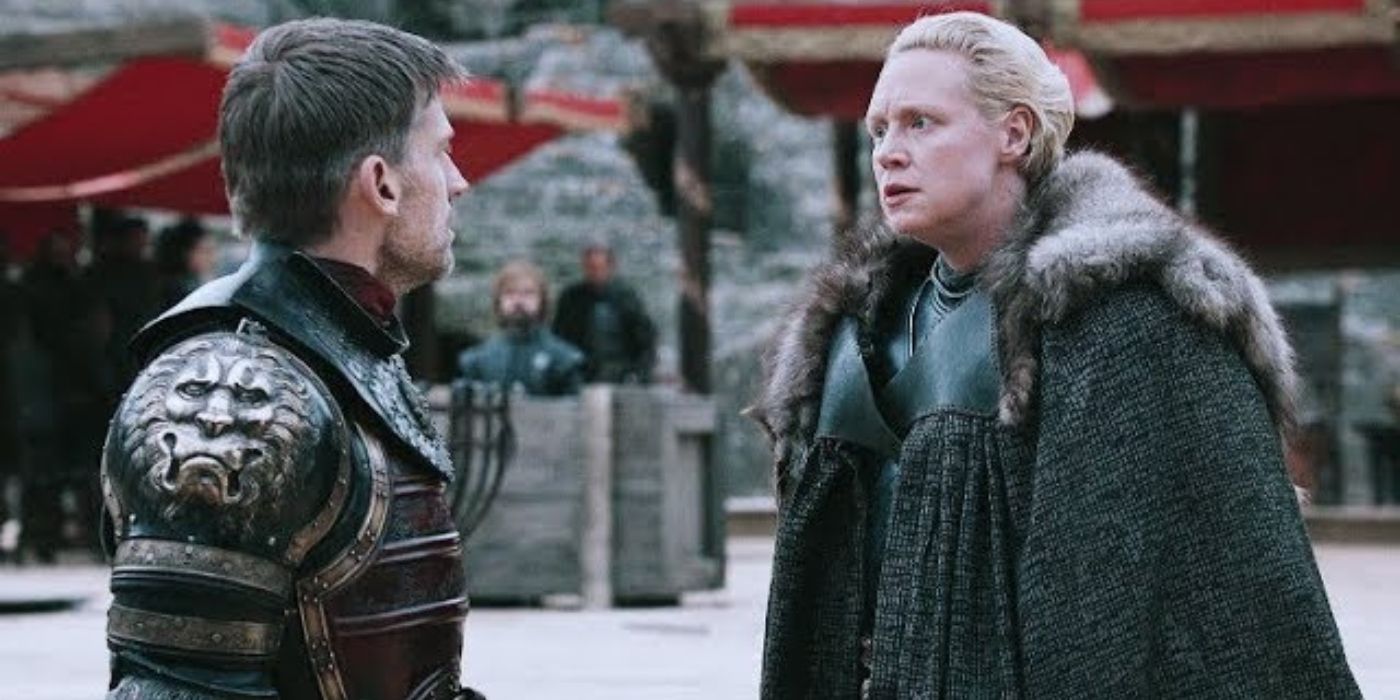 Brienne tells Jaime 