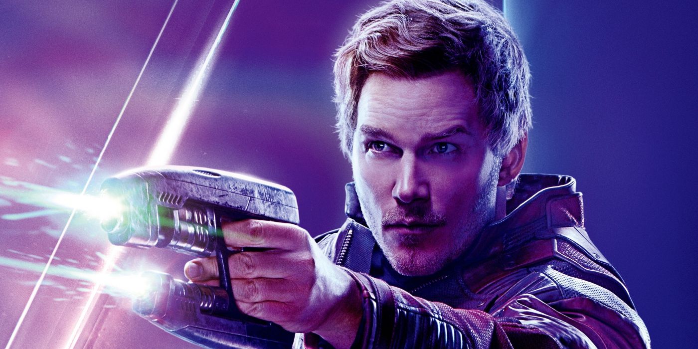 Chris Pratt as Star-Lord in Avengers: Infinity War