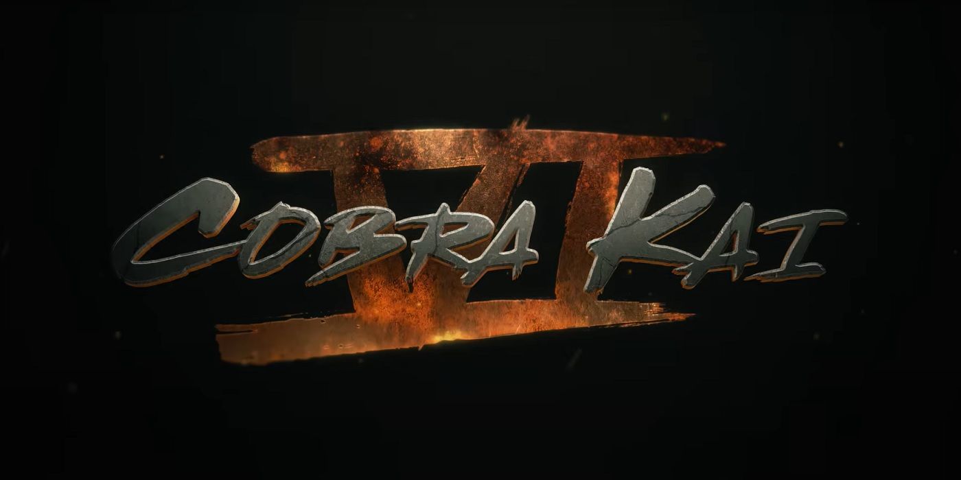 Cobra Kai season 6 logo