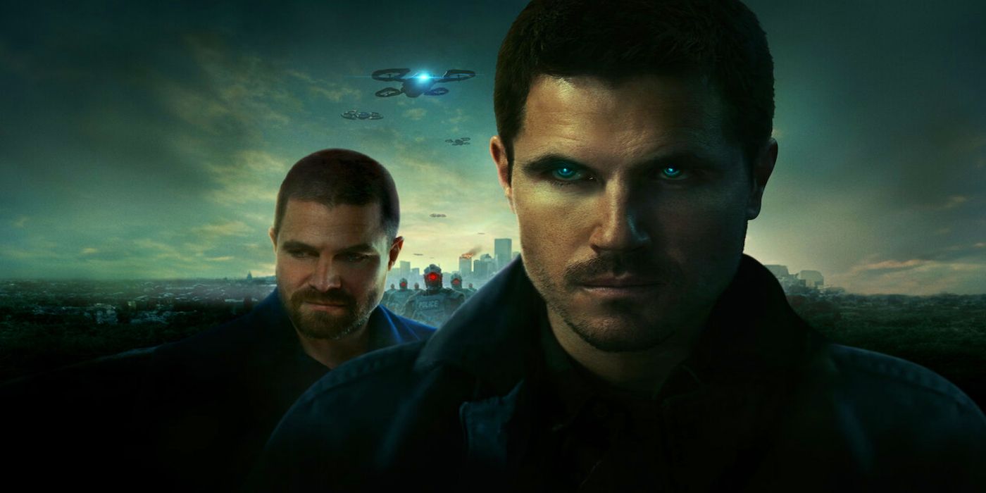 Code Eight: Part Two Official Poster with Stephen Amell and Robbie Amell