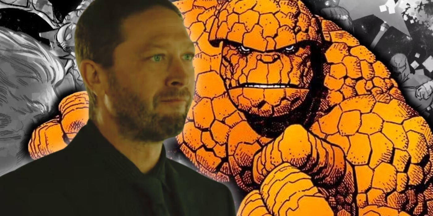 Ebon Moss-Bachrach as Ben GrimmThe Thing in The Fantastic Four