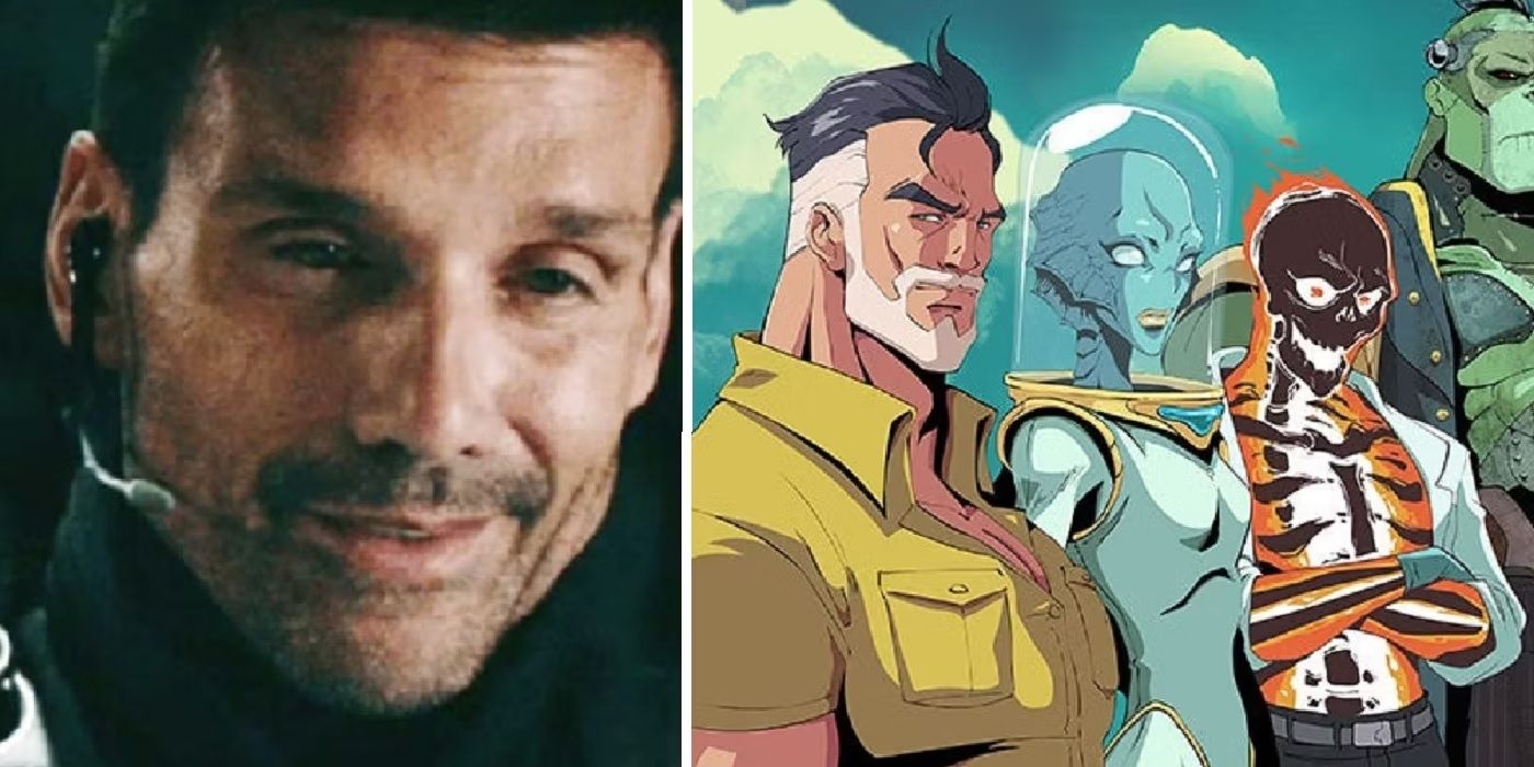 Frank Grillo in the MCU and characters from DCU's Creature Commandos