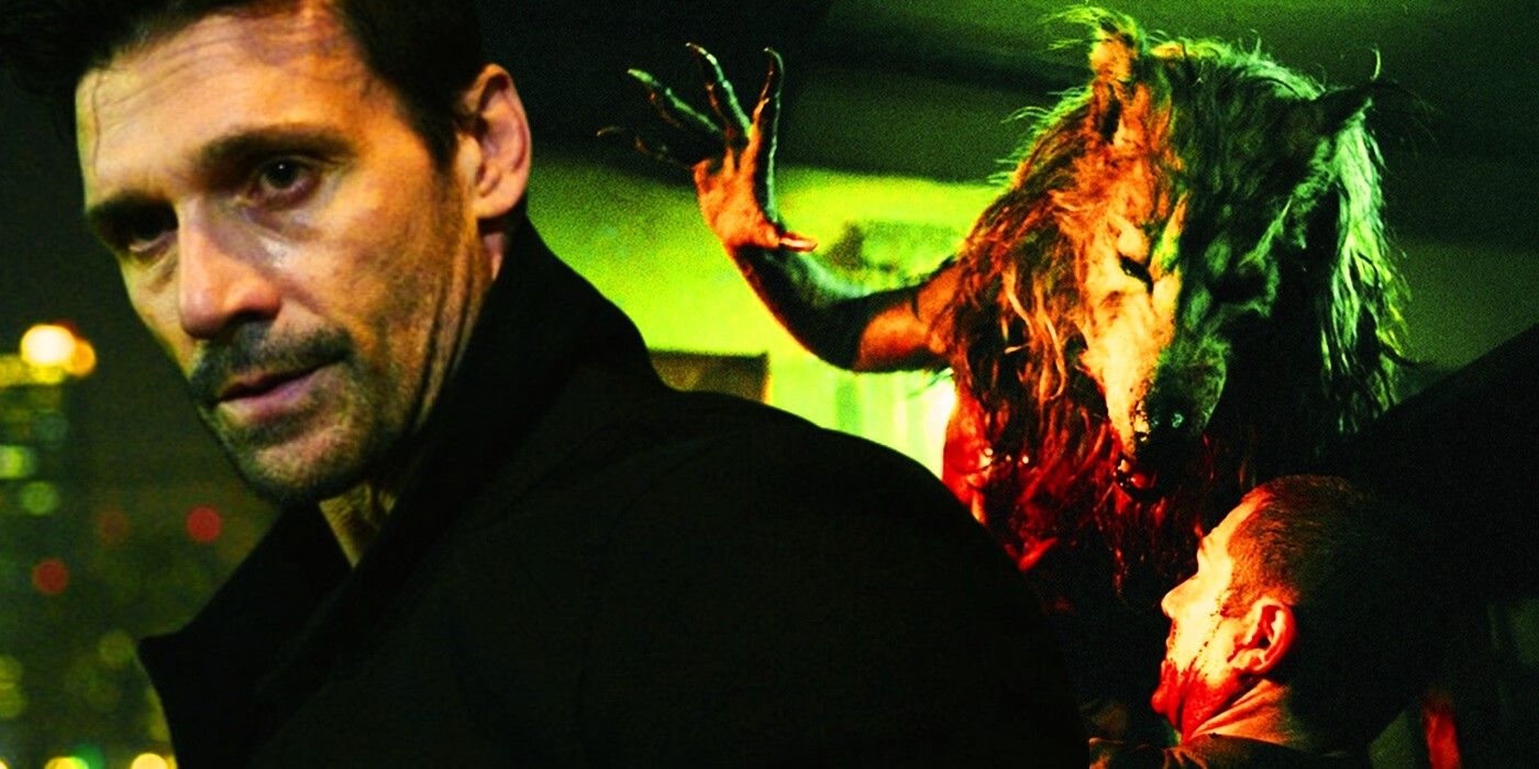 Frank Grillo in The Purge: Anarchy & a werwolf attack in Dog Soldiers.