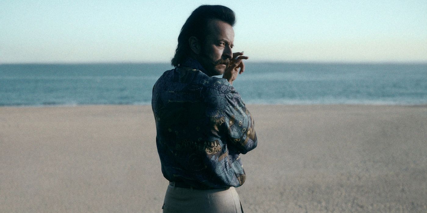 Camilo Jimenez Varon as Rafa stands on the beach in Griselda