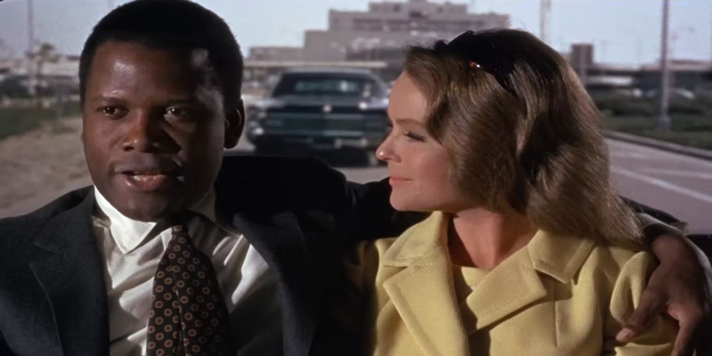 Sidney Poitier & Katharine Houghton in Guess Who's Coming to Dinner